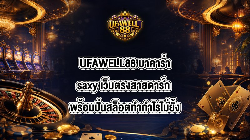UFAWELL88 บาคาร่าsaxy